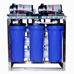 25 LPH Commercial RO Water Purifier Plant Double Purification Stainless Steel With TDS Adjuster {25 Litre} Tap Mount Water Filter-image-16