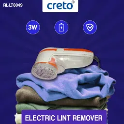 creto RL-LT8049 Portable Sweater and Woolen Fabric Lint Shaver for Clothes Lint Roller image 2