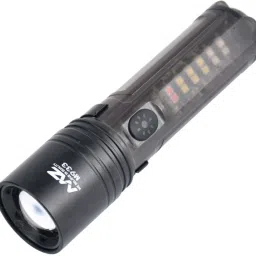 mz M933 (ZOOMABLE METAL TORCH) 8 Modes Flashlight, Super Bright 80W Laser LED Light Torch image 2