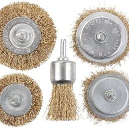 5pcs/set Wire Wheel Brush Mold Grinder Engraving Machine Polishing Drill Welding Polishing Cup Rotary Power Tool Wheel Brush-14