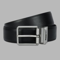 Men & Women Black Artificial Leather Belt-image-14