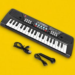 37-Key Musical Piano Keyboard with Microphone 430A1 Song Record Feaure_P829-image-72