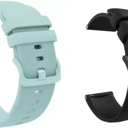 Global Creations Buckle Silicone Belt 22mm compatible with Noise Noisefit Active Sports Band 22 mm Silicone Watch Strap-picture-28