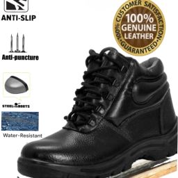 Steel Toe Leather Safety Shoe-image-62