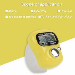 aim emporium Mini Hand Tally Counter Size Standard 5 Digits Digital Tally Counter image 2
