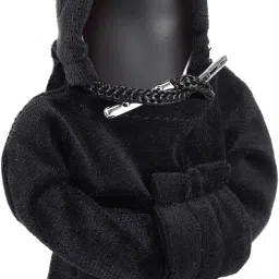 Car Interior Decoration Gear Shift Knob Mini Hoodie Cover Sweater Cover Gear Shift Collar-image-14