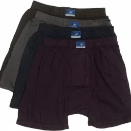 Pack of 4 Solid Men Trunk-image-7
