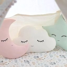 M56740 Polyester Fibre Solid Cushion Pack of 3-image-38