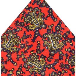 tiekart Printed Poly Silk Pocket Square-image-10