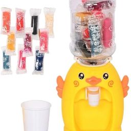 Duck Water Dispenser Toy with Clay Art – Fun & Safe Bath Time Toy-image-34