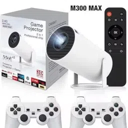 GAMESOUL M300 Max Retro Video Game Console 64 GB with Android 11 System Mini Portable Intelligent Projector GB with 30000+ Game, GTA, , Loved by Fans, God of War Game , & Remote Video Game For Kid-18