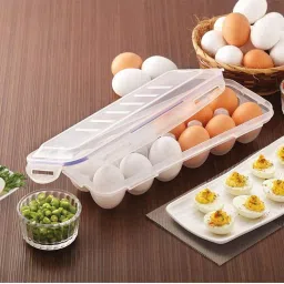 tedemel Plastic Egg Container- 1 dozen image 2