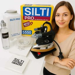 Steam iron original es5510 with 4ltr tank for laundry,tailors and drycleaners 1850 W Steam Iron-image-86