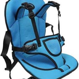 Car Cushion Seat with Safety Belt for Small Kids & Babies Baby Carrier Baby Car Seat (Multicolor) Baby Car Seat-image-54