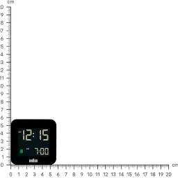 braun Digital Black Clock image 5