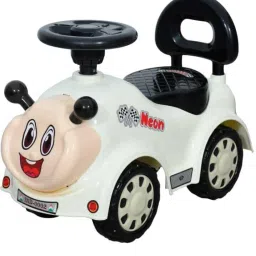 Neon Push Car with Music, for kids 1 to 3 years upto 25 Kgs Under Big Wheels Car Non Battery Operated Ride On-image-95