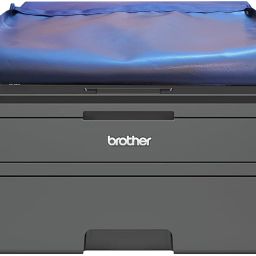 Protectio Dust Proof Washable Chain Printer Cover for Brother HL-L2321D Laser - Blue Printer Cover-image-8