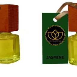 Orange, Jasmine Set of 2 Car Hanging Aroma Oil-image-4