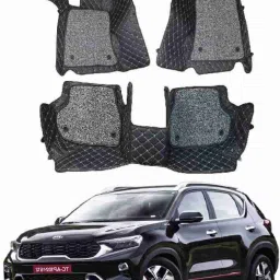 Leatherite 7D Mat For Kia Sonet-image-24