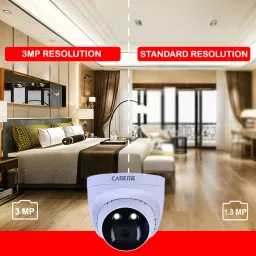 CareME 3MP 4G SIM Based Two Way Talk Plug & Play Indoor Camera with Color Night Vision Security Camera image 4