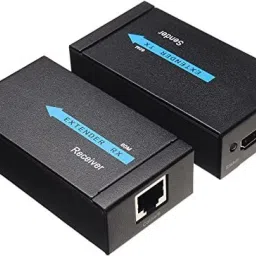 Etzin HDMI Cable 0 m HDMI Extender Over Single Cat 5E/6 60M Support Full HD 1080P 3D-19