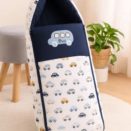 Baby Sleeping Bag 3in1 Cotton Comfortable For New Born Baby Carry Bag 0-12 Month Sleeping Bag-image-2