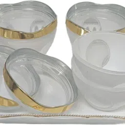 nabhya Multipurpose Airtight Dry Fruit Storage Container With Lid & Serving Tray Container Serving Set image 5