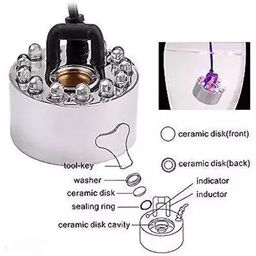 Vinayakart 20MM Ceramic Disk Kit for Mist Maker & Fog Machine with Key Tool image 3