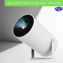 SACRO Mini HD Projector for Home 4KSupport With Built-in App Netflix/Prime/YouTubeF369 (4500 lm / 1 Speaker / Wireless / Remote Controller) Portable Projector-image-68