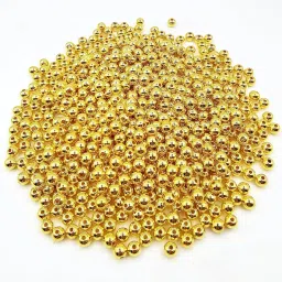 200pcs 8mm Golden Finish Round CCB Beads for Jewellery Making and Art Craft Work-image-45