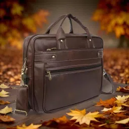 Men & Women Brown Messenger Bag-image-59