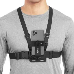 Ancestors Chest Mobile Holder for vlogging | Chest Mount for Mobile and Action Cameras Strap-19