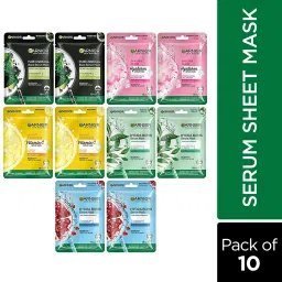 Sheet Mask P010(Light Complete+Hydra Bomb+SakuraWhite+Hydra Bomb Green+Charcoal)-image-9