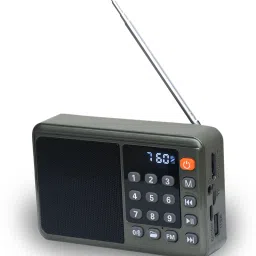 JAXTER FM Radio with Bluetooth Speaker - Portable & Wireless Sound System FM Radio FM Radio image 5