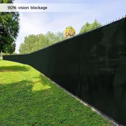 Safety & Privacy Screen Fence Shade Net with Polyester Band 5FT8INX12FT-image-41