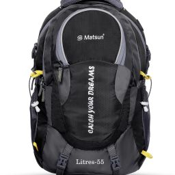 Large 55 L Laptop Backpack Premium Waterproof Bag For Travelling & Trekking Rucksack - 55 L-image-91