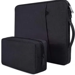 Dynotrek Zipper Black 15.6 Inch Laptop Bag-image-94