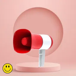 Handheld Megaphone with Siren, Microphone & Rechargeable for Outdoor EventsA369 Bhopu Portable Megaphone, Siren Loudspeaker Function and Long Battery BackupE369 Outdoor PA System-7