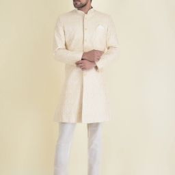 HOUSE OF DEYANN Embroidered Sherwani-image-67
