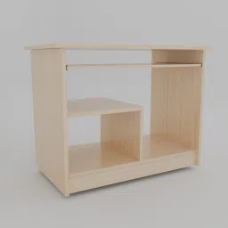 trends furnishers Premium Quality Computer Table With Storage Engineered Wood Computer Desk image 4