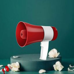 sacro Handheld Megaphone with Siren, Microphone & Rechargeable for Outdoor EventsB284 Megaphone Portable Megaphone Siren Loudspeaker Function &Long Battery BackupA284 Outdoor PA System-picture-28