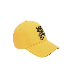 Peter England Men Yellow & Black Printed Baseball Cap-47