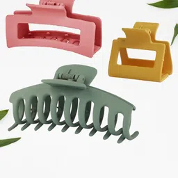 FIMBUL Women Set of 3 Claw Clip-42