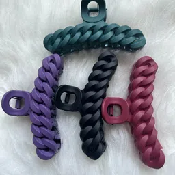 CHANDERKASH Set of 4 Assorted Claw Clip image 1
