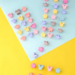 Yellow Chimes Women Pink & Blue Claw Clip-image-96