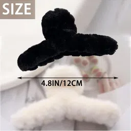 DN Creation Assorted Set of 2 Fur Claw Clip image 3