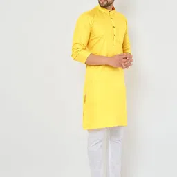 Armaan Ethnic Mandarin Collar Kurta-image-78