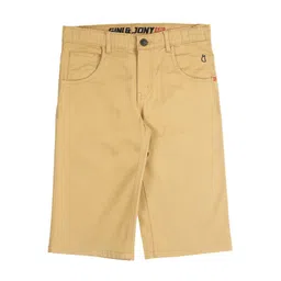 Gini and Jony Boys Mid-Rise Knee Length Cotton Shorts-image-51