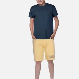 Gini and Jony Boys Mid Rise Cotton Shorts-14
