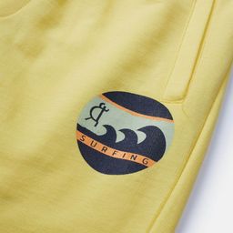Gini and Jony Boys Yellow Printed Regular Shorts image 4